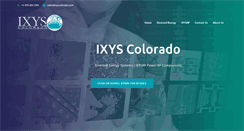 Desktop Screenshot of ixyscolorado.com